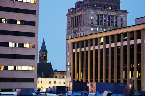 Downtown,Of,Canton,,Ohio,,Usa